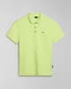 Napapijri Ealis Short Sleeve Polo Shirt Lime Green Yellow