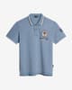 Polo Napapijri Gandy manche courte bleu clair