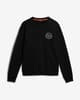 Sudadera Napapijri Bollo negro blanco