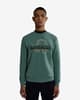 Sudadera Napapijri Iceberg verde turquesa