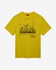 Camiseta Napapijri Frame manga corta amarillo
