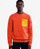 Sudadera Napapijri Huron naranja mate