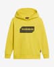 Napapijri Kitik Hoodie Yellow Black Kids