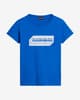 Napapijri Kitik Short Sleeve T-Shirt Luminous Blue Kids