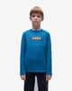 Camiseta Napapijri Chamois manga larga azul eléctrico infantil