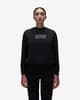 Sudadera Napapijri Box Logo negro puro mujer