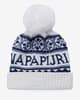 Gorro Napapijri Souisa blanco puro azul mujer