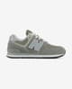 Zapatillas New Balance 574 Core gris beige blanco infantil