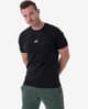Camiseta Nebbia Reset manga corta negro