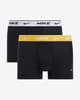 Boxers Nike Trunk preto puro amarelo (2 unidades)
