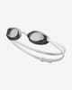 Gafas de natación Nike Swim Legacy Goggle blanco con lentes transparentes gris