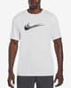 Camiseta Nike Swim Stacked Swoosh manga corta blanco puro