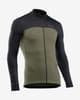 Maillot Northwave Force 2 manga larga negro verde grisáceo