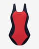 Orca RS1 One Piece Damen Badeanzug rot/schwarz