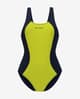 Orca RS1 One Piece Damen Badeanzug gelb/schwarz