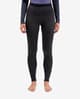 Malla larga Odlo The Performance Wool 150 Base lila oscuro negro mujer