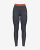 Malla larga Odlo The Performance Wool 150 Base gris oscuro naranja mujer