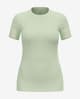 Odlo The Natural Merino 160 short sleeve base layer top light green Women