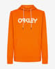 Sudadera con capucha Oakley B1B PO 2.0 naranja puro logo blanco