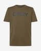 Camiseta Oakley Mark II manga corta verde oscuro logo negro