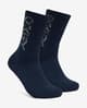 Calcetines Oakley B1B 2.0 azul oscuro plata (3 pares)