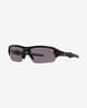 Oakley Flak XXS Polished Glasses Black with Prizm Grey Lenses Kids