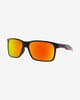 Oakley Portal X Glasses Polished Black with Prizm Ruby Polarized Lenses