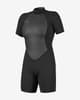 Traje neopreno corto O'Neill Reactor 2 mm negro gris mujer