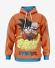 Sudadera con capucha Otso Dragon Ball Kintoun naranja azul