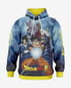 Sudadera con capucha Otso Dragon Ball Super Goku Vegeta