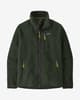 Forro polar Patagonia Retro Pile Full Zip verde oscuro negro