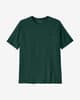 Camiseta Patagonia P-6 Logo Responsibili-Tee manga corta verde oscuro azul