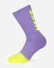 Calcetines Pacific & Co Here Now lila amarillo