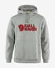 Fjällräven Logo Hoodie Grey