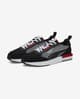 Puma R22 Sneaker schwarz/grau/rot