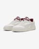 Puma Doublecourt Shoes Grey Maroon