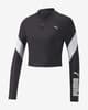Puma Fit Eversculpt Half Zip Sweatshirt schwarz weiß Damen