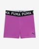 Puma Strong dame korte tights mørk lilla sort