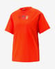 Camiseta Puma Classics Gen Graphic manga corta naranja mujer