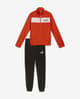 Survêtement Puma Poly rouge noir blanc enfant
