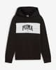 Sudadera con capucha Puma Squad negro blanco junior