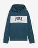 Sudadera con capucha Puma Squad azul blanco junior