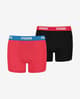 Bóxer Puma Basic rojo negro infantil (2 unidades)