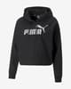 Sudadera Puma Essentials+ Metallic Logo C negro gris mujer