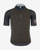 Fietsshirt Q36.5 Clima korte mouw zwart strepen