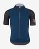 Fietsshirt Q36.5 Clima korte mouw blauw zwart