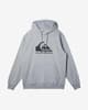 Sudadera con capucha Quiksilver Big Logo gris negro