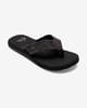Chanclas Quiksilver Monkey Abyss negro marrón oscuro