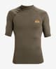 T-shirt Quiksilver Everyday manches courtes vert olive orange