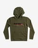 Sudadera con capucha Quiksilver All Lined Up verde infantil